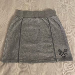 Princes Polly grey sporty mini skirt